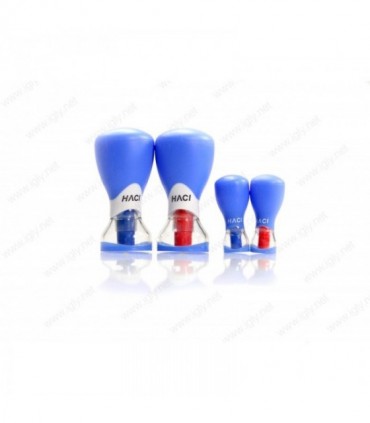 Bańki HACI gumowe z magnesem - komplet 10 sztuk