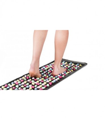 Medyczna mata do masażu stóp z kamykami