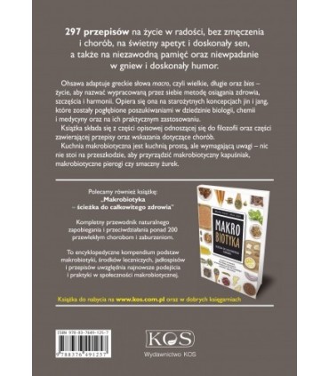 Książka - Sztuka odmładzania i długowieczności. Zen makrobiotyczny.