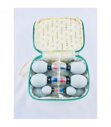 Bańki próżniowe magnetyczne HACI -  komplet 12 sztuk