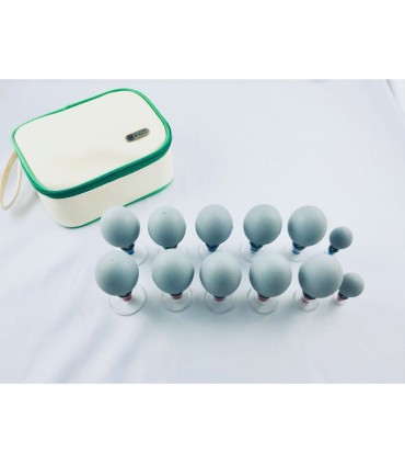 Bańki próżniowe magnetyczne HACI -  komplet 12 sztuk