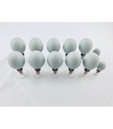 Bańki próżniowe magnetyczne HACI -  komplet 12 sztuk