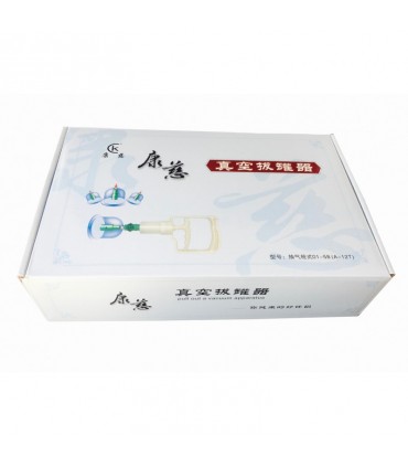 Bańki plastikowe próżniowe z pompką - komplet 12 sztuk