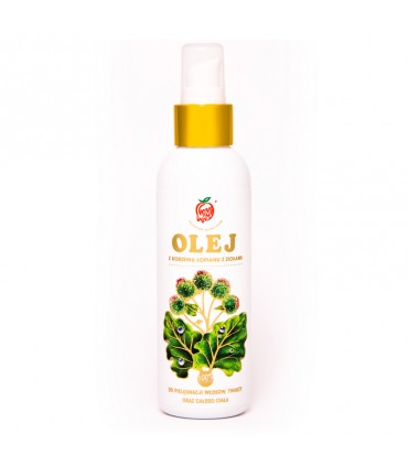 Olej z korzenia łopianu z ziołami 150 ml