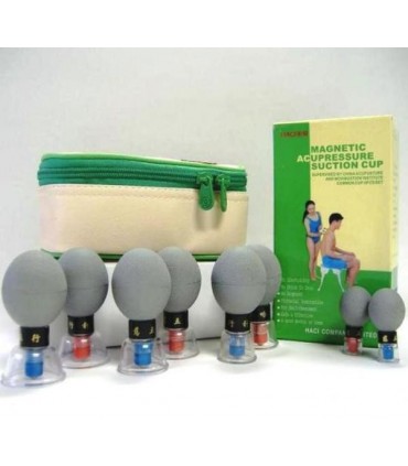 Bańki próżniowe magnetyczne HACI -  komplet 12 sztuk