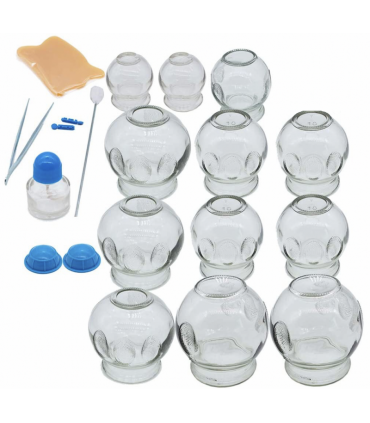 BAŃKI  SZKLANE ZESTAW 12 SZT