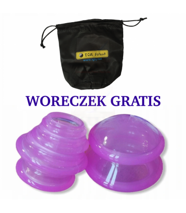 BAŃKI SILIKONOWE CHIŃSKIE 4 szt. - RÓŻOWE