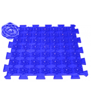 Mata sensoryczna - puzzle do masażu stóp "Lotos " 6 elementów