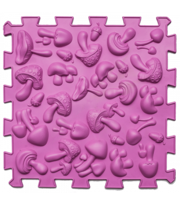 Mata sensoryczna - puzzle do masażu stóp "Puzzle Mix" 8 elementów