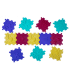 Mata sensoryczna - puzzle do masażu stóp "Matematyka" 32 elementy