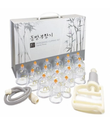 Bańki plastikowe z pompką - 17 szt. koreańskie DONG BANG