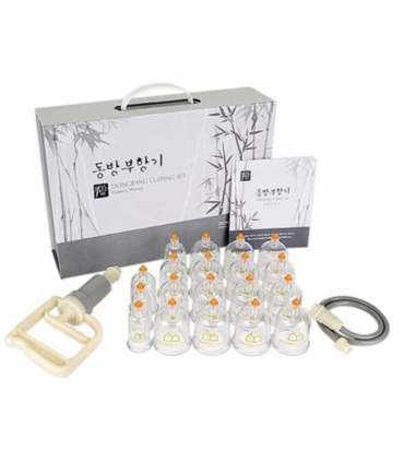 Bańki plastikowe z pompką - 17 szt. koreańskie DONG BANG