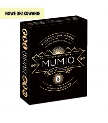 Mumio oczyszczone - suplement diety 60 tab. x 0,2 g