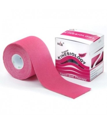 Plastry Kinesiologi Tape - Oryginalny - Nasara - RÓŻOWY