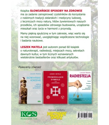 Książka - Słowiańskie sposoby na zdrowie. Leszek Matela