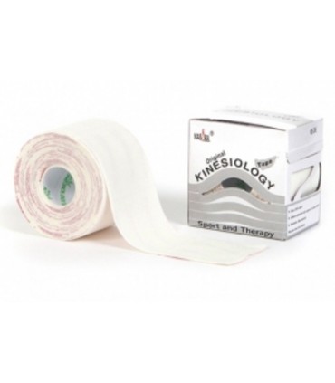 Plastry Kinesiologi Tape - Oryginalny - Nasara - BIAŁY