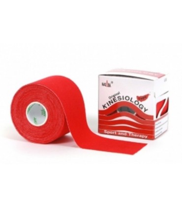 Plastry Kinesiologi Tape - Oryginalny - Nasara - CZERWONY