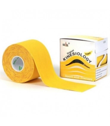 Plastry Kinesiologi Tape - Oryginalny - Nasara - ŻÓŁTY