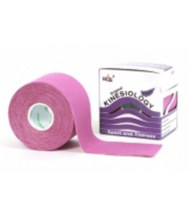 Plastry Kinesiologi Tape - Oryginalny - Nasara - FIOLETOWY