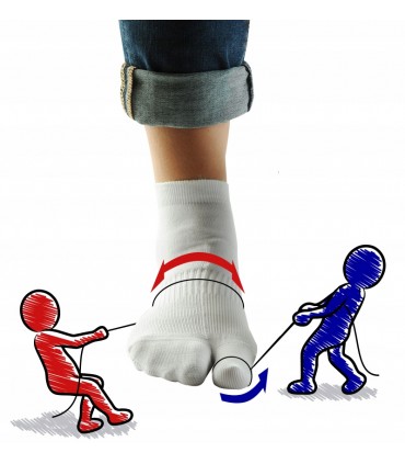 Skarpety korekcyjne na halluks-valgus Arthrolux - ZA KOSTKĘ